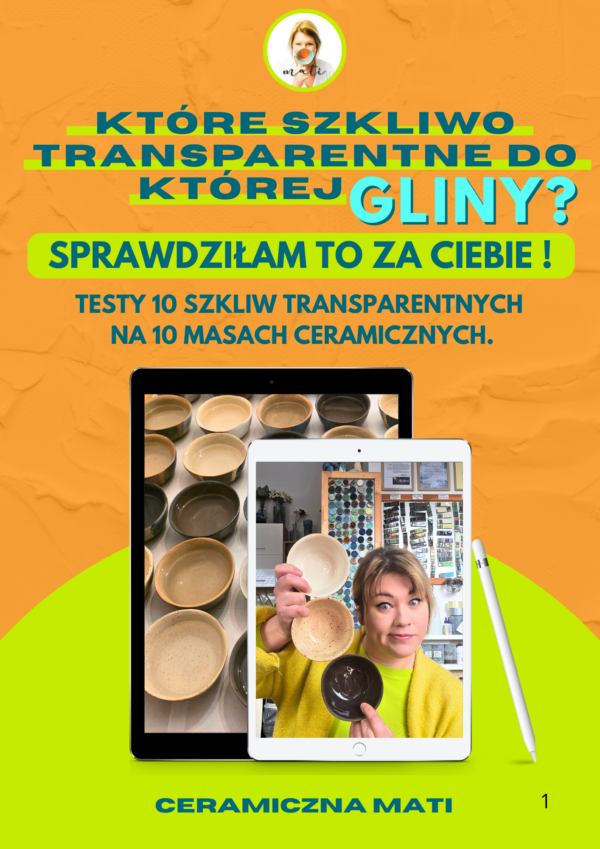 E-book: Które SZKLIWO transparentne FAKTYCZNIE pasuje do danej GLINY?