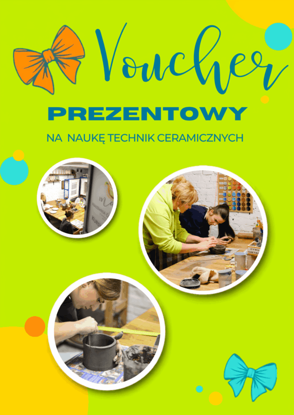 Voucher prezentowy na naukę technik ceramicznych