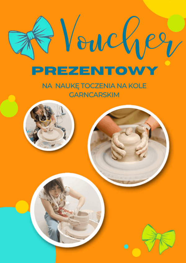 Voucher prezentowy na naukę toczenia na kole garncarskim
